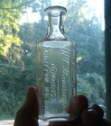 Grafton no dak Haussamen Druggist 1890s North Dakota Pharmacy Drugstore Bottle