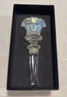 Versace Rosenthal Iridescent Crystal Medusa Wine Bottle Decanter Stopper