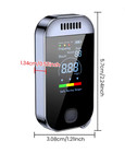 New Digital Breath Alcohol Tester Professional Breathalyzer With Lcd Display Usb