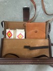 Vintage Polaroid Sx-70 Land Camera W  Leather Cases  Accessories   Original Box