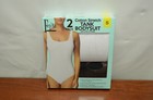 2-pack Felina Tank Bodysuit Cotton Stretch Black   White Size S m  nip