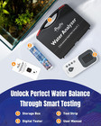 6 In 1 Digital Water Testing Kit  50 Strips Fresh salt Aquarium Water Test Kit  