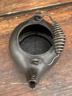 Pre Griswold Erie    the Best     2 Toy Cast Iron Tea Kettle