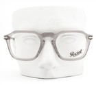 Persol Eyeglasses Unisex Glasses 3292-v 309 Transparent Gray 48-21-145 No Case