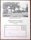 1969 Indianapolis Motor Speedway Indy 500 Event Historical Info Brochure  Z5250