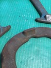 Pair Of 1963 Gordon Spin On Horseshoes Blue Color Cincinnati Ohio Forged