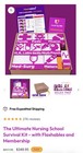Level Up Rn Flashables Nursing School Flashcards Set Med-surg Pharm Peds Psych