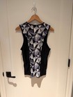 Zoot Mens Performance Tri Tank Large Nwt Black Camo Front Zip