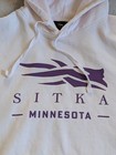 Sitka Minnesota Hoodie Pullover Mens Xxl 2xl White Logo Hunting Outdoor Read