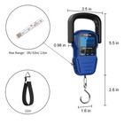 Heeta 110lb 50kg Digital Fish Scale Backlit Lcd Portable Hanging Fishing Weight