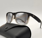 Ray-ban Rb4165 Justin Polarized Sunglasses 54mm Matte Frame Mirror Gradient Lens