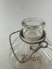 Vintage Borden   s One Gallon Glass Milk Bottle Jug Elsie W  Metal Handle 2 Sided