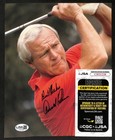 Arnold Palmer Signed inscribed 8x10 Photo Pga Masters Champ Jsa 198836