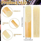 Alto Saxophone Reeds  10 Pack Strength 2 5 Professional Alto Sax Reeds With Plas