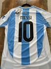 2024 Argentina      Team Signed Messi Enzo Alvarez     Adidas Authentic Jersey Coa
