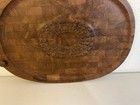Vintage Digsmed Danish  Teak Carving Tray 17 X 13 Mid-century Modern