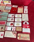 1950s Coca Cola Collection Coupons Coasters Booklets No Drips Over 70 Item 