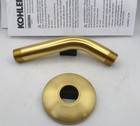Kohler 7395-2mb 2 5 In Wall Mount Shower Arm In Vibrant Brushed Moderne Brass