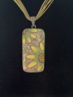 Boho Sunflower Necklace   Dangle Earrings Jewelry Set Women   Girls