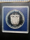 1979 Panama Proof 10 Balboa Canal Treaty  925 Silver 1 2633 Oz W coa