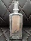 Berger s Standard Magic Balm Antique Glass Bottle W  Label Pain Med People Horse