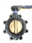 Nibco Lug Style Butterfly Valve 5  200 Psi Ci Body  Bronze Disc  Epdm Seat