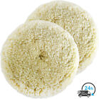 3 -7  Wool Buffing Pads 100  Natural Wool Hook   Loop For Compound Cutting Pad