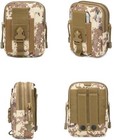 Camouflage Tactical Molle Pouch Waist Belt Bag Military Outdoor Phone Pockets