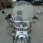 New Detachable Windshield For Harley Heritage Softail Classic Fat Boy Fl 2000-17