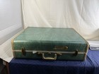 Vintage 1950s Samsonite Suitcase Bermuda Green Marbled 26  Big Schwayder Luggage