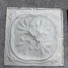 Lot Of 5 Antique Metal Ceiling Tin Tiles Embossed Floral 12   x12    Salvage