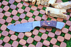 Custom Made Guthook Knife With Leather Sheath Multi Function Knife