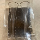Bride And Groom Toast Champagne Glasses Set Of 2   Vintage Starlight Weddings