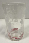 Vintage Davy Crockett Juice Glass Steady Nerves Trigger Pink   White 4 1 4 