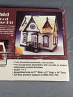 Vtg Greenleaf Dollhouse Kit 1993 Orchid Wood Victorian Cottage Brand New