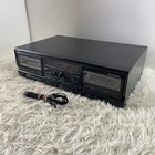 Technics Rs-tr575 Stereo Double Cassette Deck Auto Reverse Tested Working L66