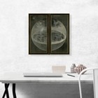 The Garden Of Earthly Delights - Creation World Detail Canvas Art Print Bosch