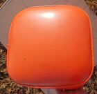 Vintage Mid-century Modern Chrome Plated Tubular Bar Stool 26 t