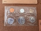 1961 Us Mint 90  Silver Proof Set In Ogp Sealed Cellophane Flat Pack - Toned