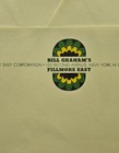10  A Sheet Rare  Vintage Fillmore East  Bill Graham Papers From Late 1970s