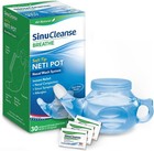 Soft Tip Neti Pot Nasal Wash System  Relieves Nasal Congestion Due To Cold      
