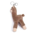 Brown Plushie Llama Keychain