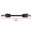 Front Rear Left Right Axles For Arctic Cat 400 4x4 2006 2007 2008 2010-2014