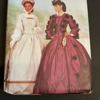 Butterick 6694 Making History Victorian Dresses Sewing Pattern Sizes 12-16 Uncut