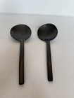 7    Antique Pewter Spoons - Set Of 2