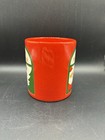 Vintage Waechtersbach Coffee Mug Germany Santa In Window Red