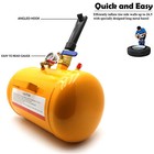 New Feature 10 Gallon Air Bead Seater Tire Tool Blaster Wheel Tool Yellow 145ps