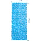 Bath Shower Mat Non Slip Extra Large Pebble Bathtub Mat For Families  Anti Sl   