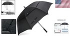 Extra Large 68-inch Vented Golf Umbrella - Auto Open  Waterproof   Durable