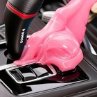 Car Cleaning Gel Car Clean Detailing Putty  Universal Car Interior Cleaner Pink